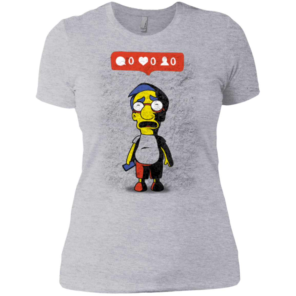 T-Shirts Heather Grey / X-Small Nobody Likes Him Women's Premium T-Shirt