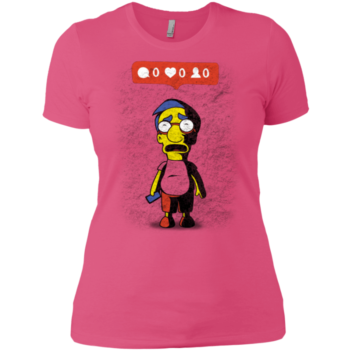 T-Shirts Hot Pink / X-Small Nobody Likes Him Women's Premium T-Shirt