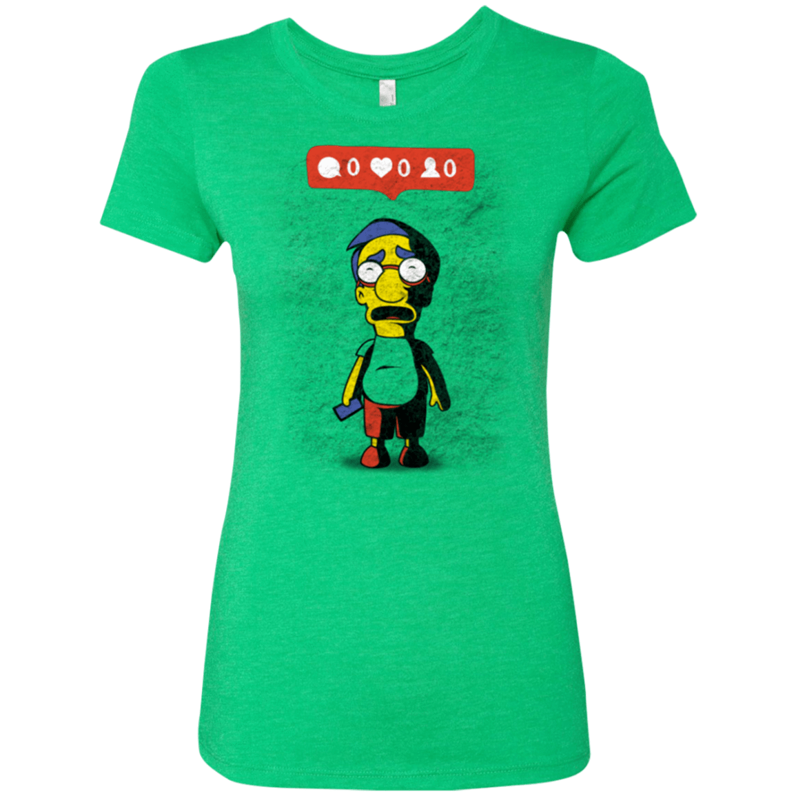 T-Shirts Envy / S Nobody Likes Him Women's Triblend T-Shirt