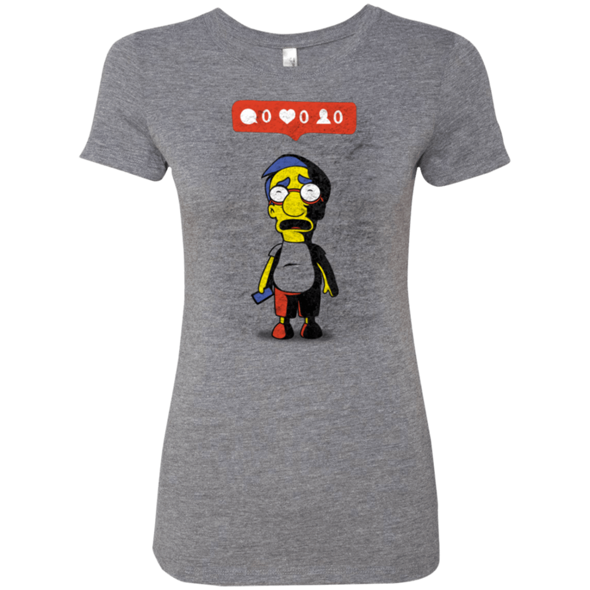 T-Shirts Premium Heather / S Nobody Likes Him Women's Triblend T-Shirt