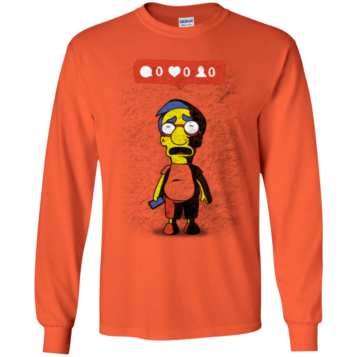 T-Shirts Orange / YS Nobody Likes Him Youth Long Sleeve T-Shirt