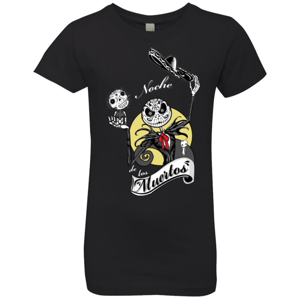 T-Shirts Black / YXS Noche de los Muertos Girls Premium T-Shirt