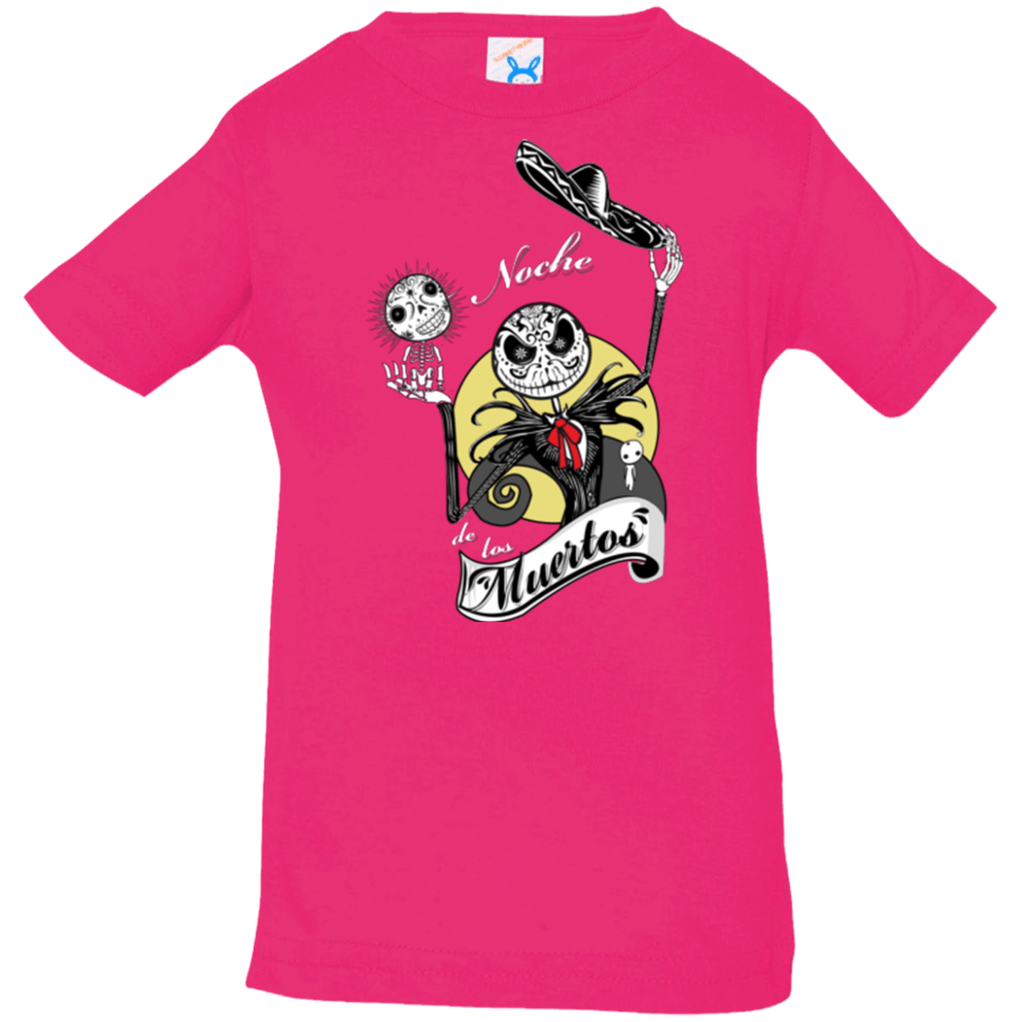 T-Shirts Hot Pink / 6 Months Noche de los Muertos Infant Premium T-Shirt