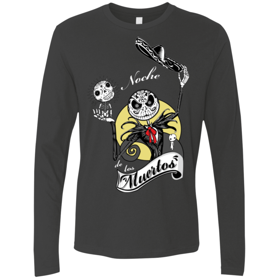 T-Shirts Heavy Metal / Small Noche de los Muertos Men's Premium Long Sleeve