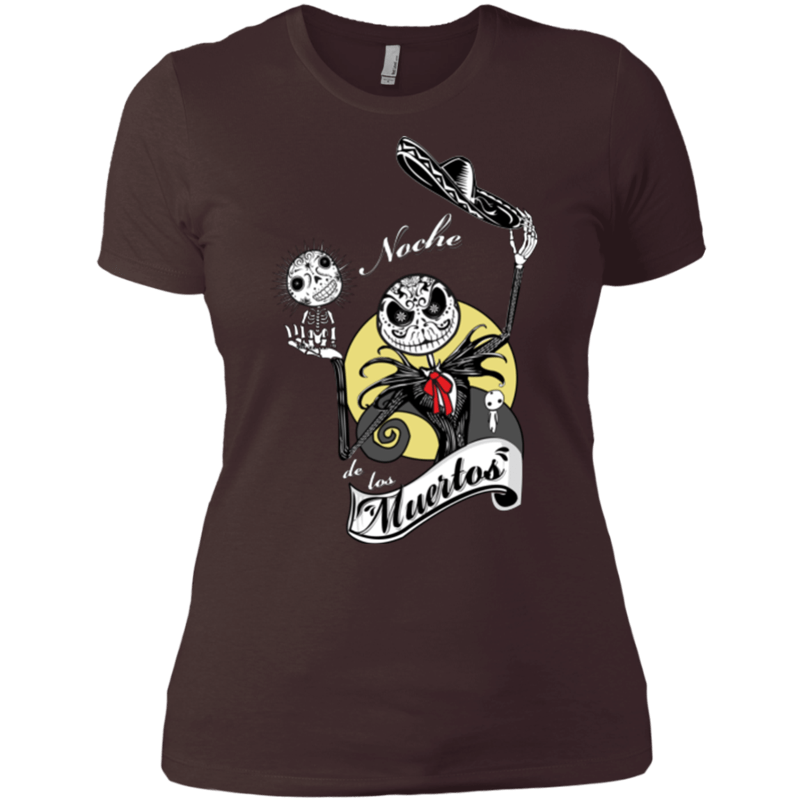 T-Shirts Dark Chocolate / X-Small Noche de los Muertos Women's Premium T-Shirt
