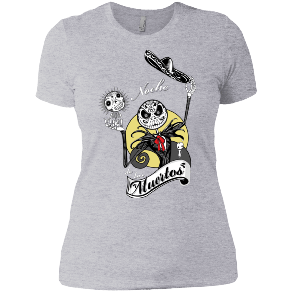 T-Shirts Heather Grey / X-Small Noche de los Muertos Women's Premium T-Shirt