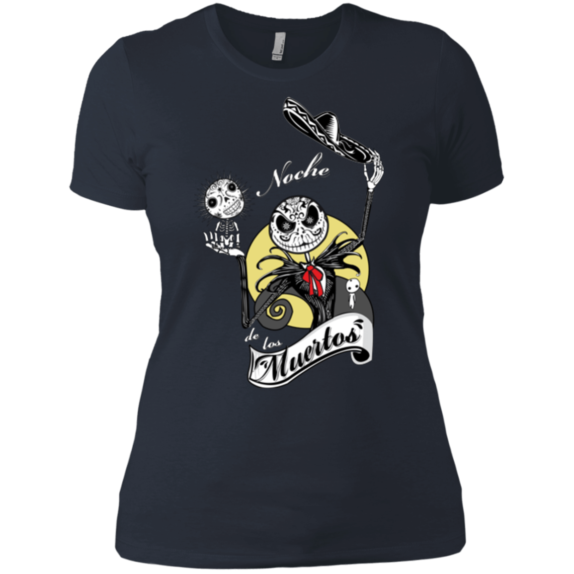 T-Shirts Indigo / X-Small Noche de los Muertos Women's Premium T-Shirt