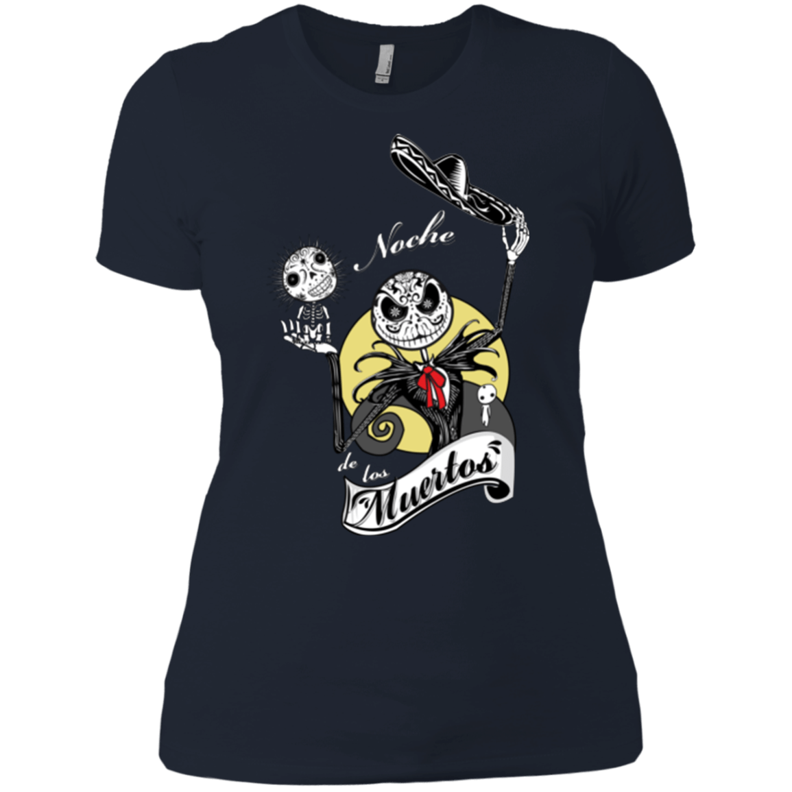 T-Shirts Midnight Navy / X-Small Noche de los Muertos Women's Premium T-Shirt