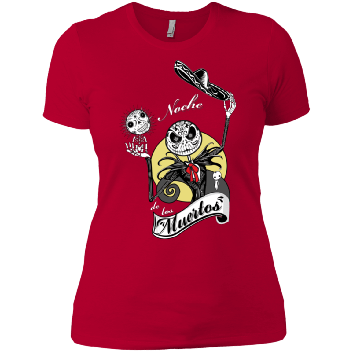 T-Shirts Red / X-Small Noche de los Muertos Women's Premium T-Shirt