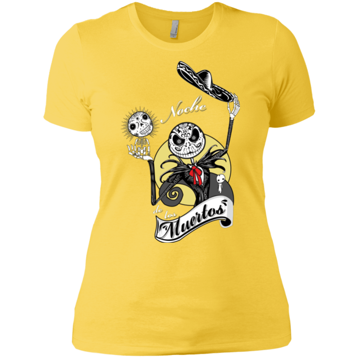 T-Shirts Vibrant Yellow / X-Small Noche de los Muertos Women's Premium T-Shirt