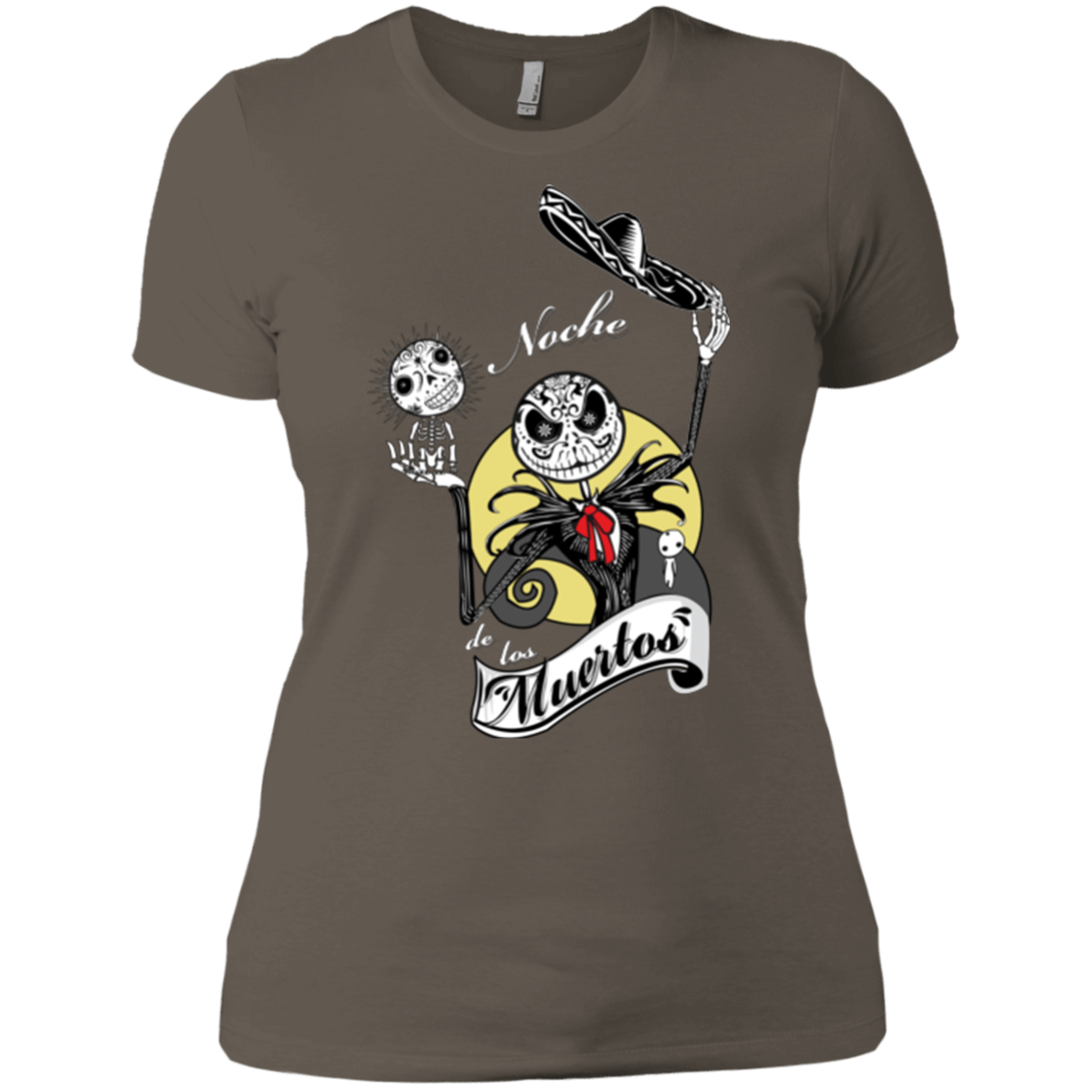 T-Shirts Warm Grey / X-Small Noche de los Muertos Women's Premium T-Shirt
