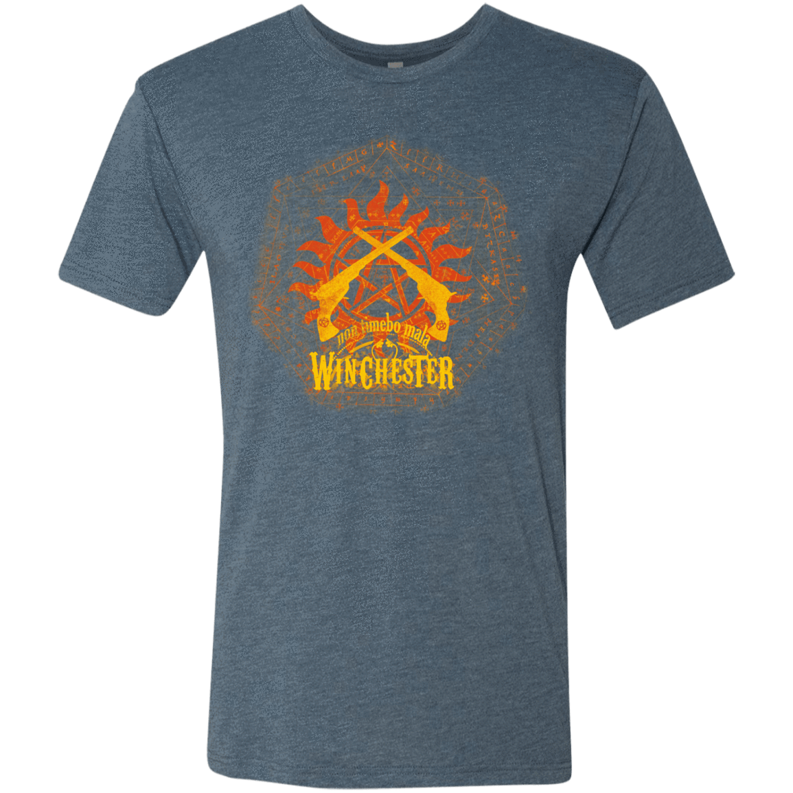 T-Shirts Indigo / S Non Timebo Mala Men's Triblend T-Shirt