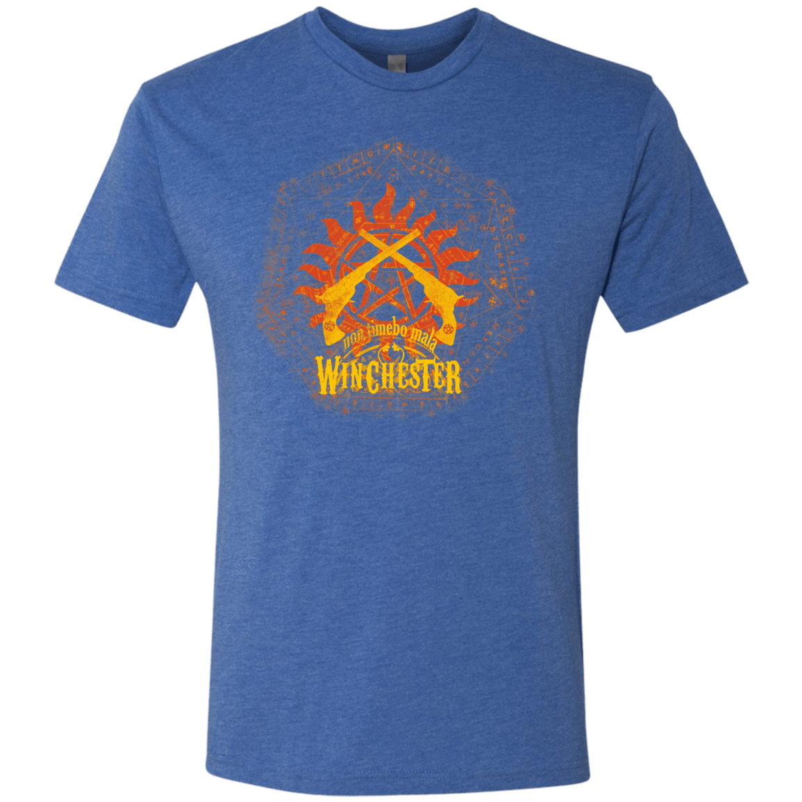 T-Shirts Vintage Royal / S Non Timebo Mala Men's Triblend T-Shirt