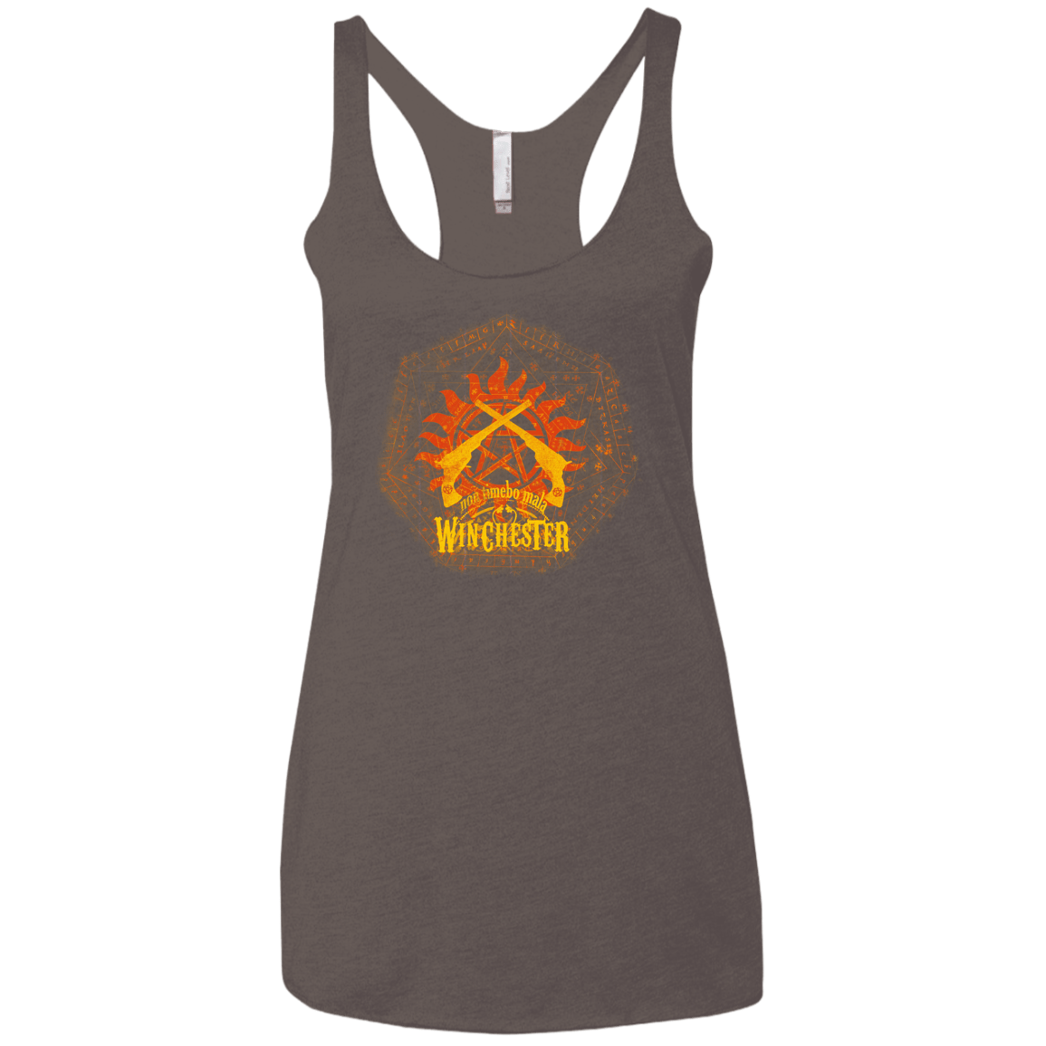 Non Timebo Mala Women's Triblend Racerback Tank