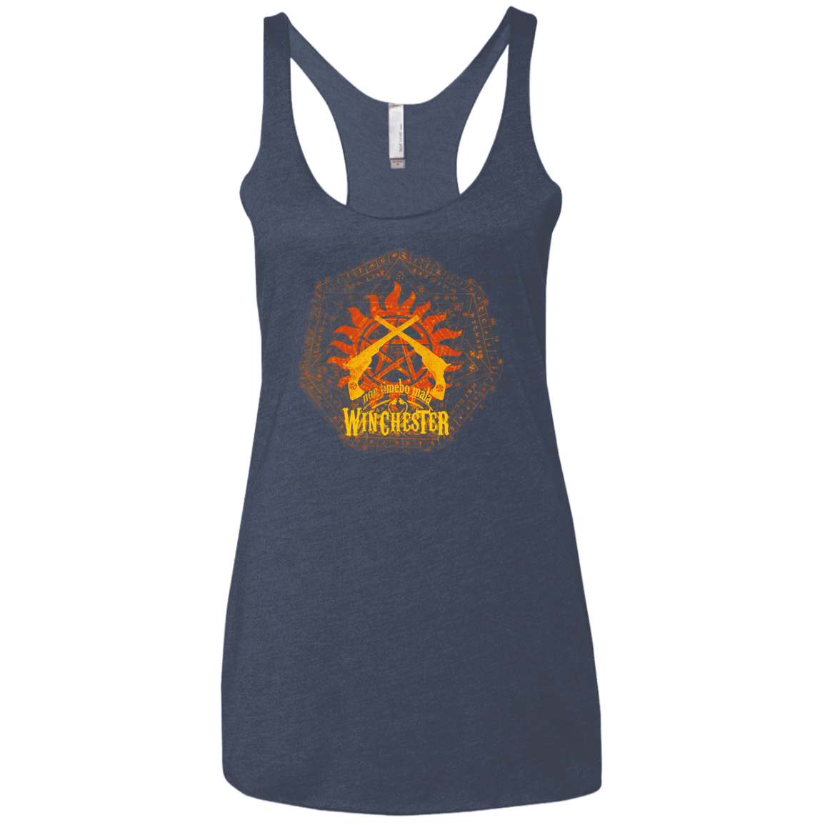 Non Timebo Mala Women's Triblend Racerback Tank
