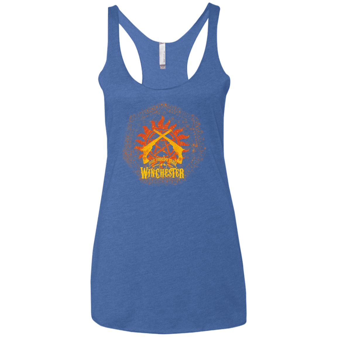 Non Timebo Mala Women's Triblend Racerback Tank