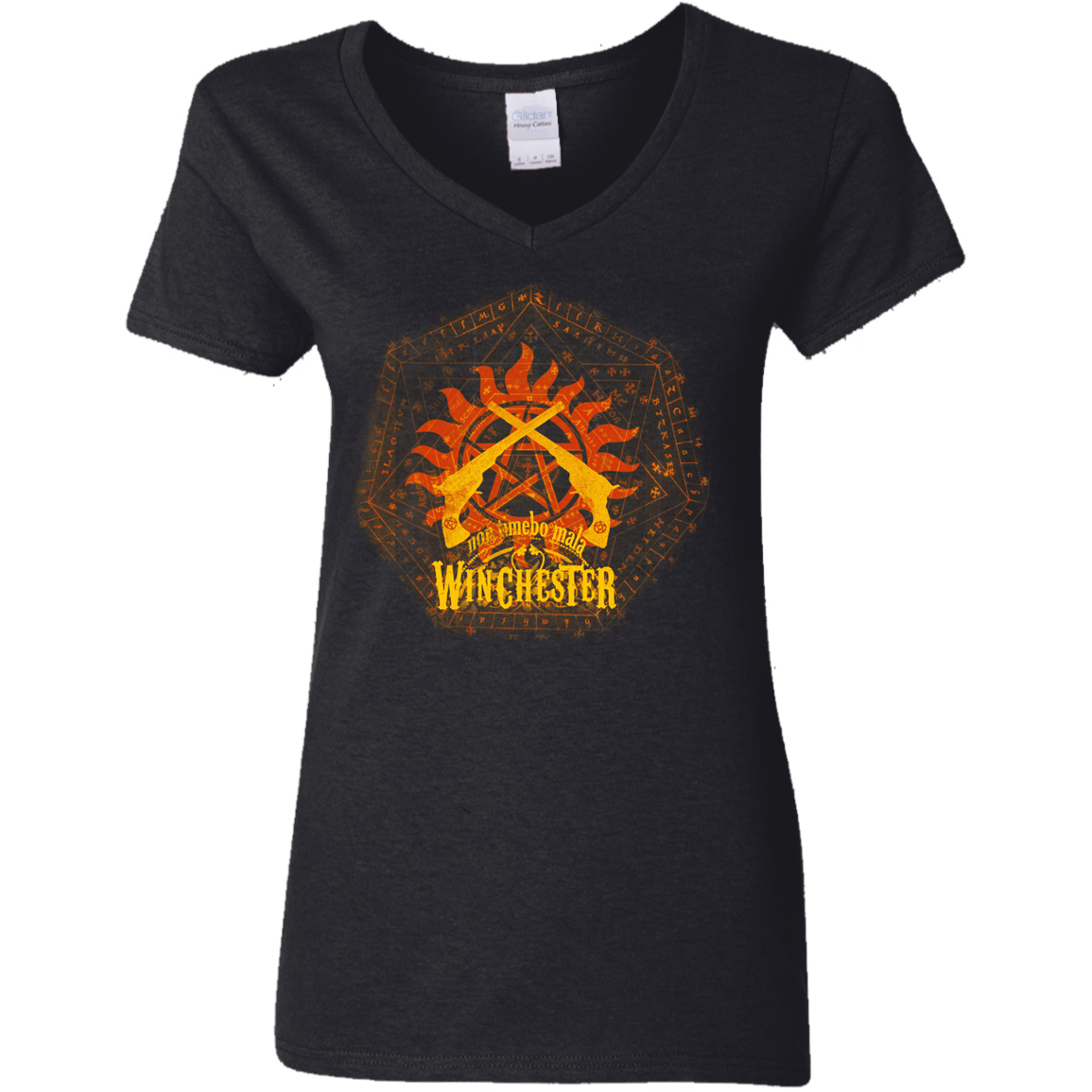 Non Timebo Mala Women's V-Neck T-Shirt