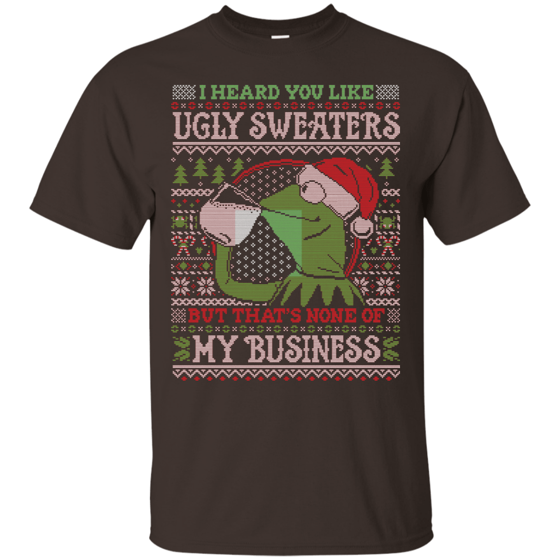 T-Shirts Dark Chocolate / Small None Business T-Shirt