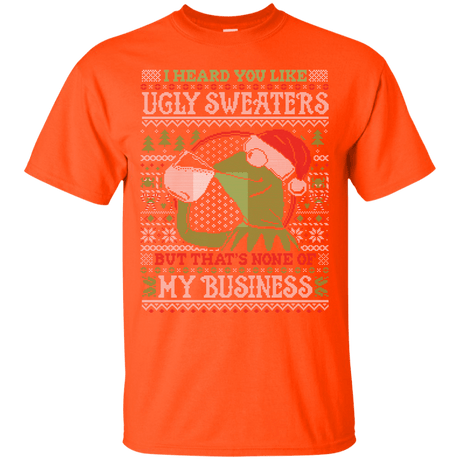 T-Shirts Orange / Small None Business T-Shirt