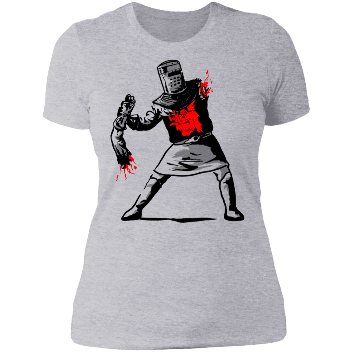 T-Shirts Heather Grey / S None Shall Pass Women's Premium T-Shirt