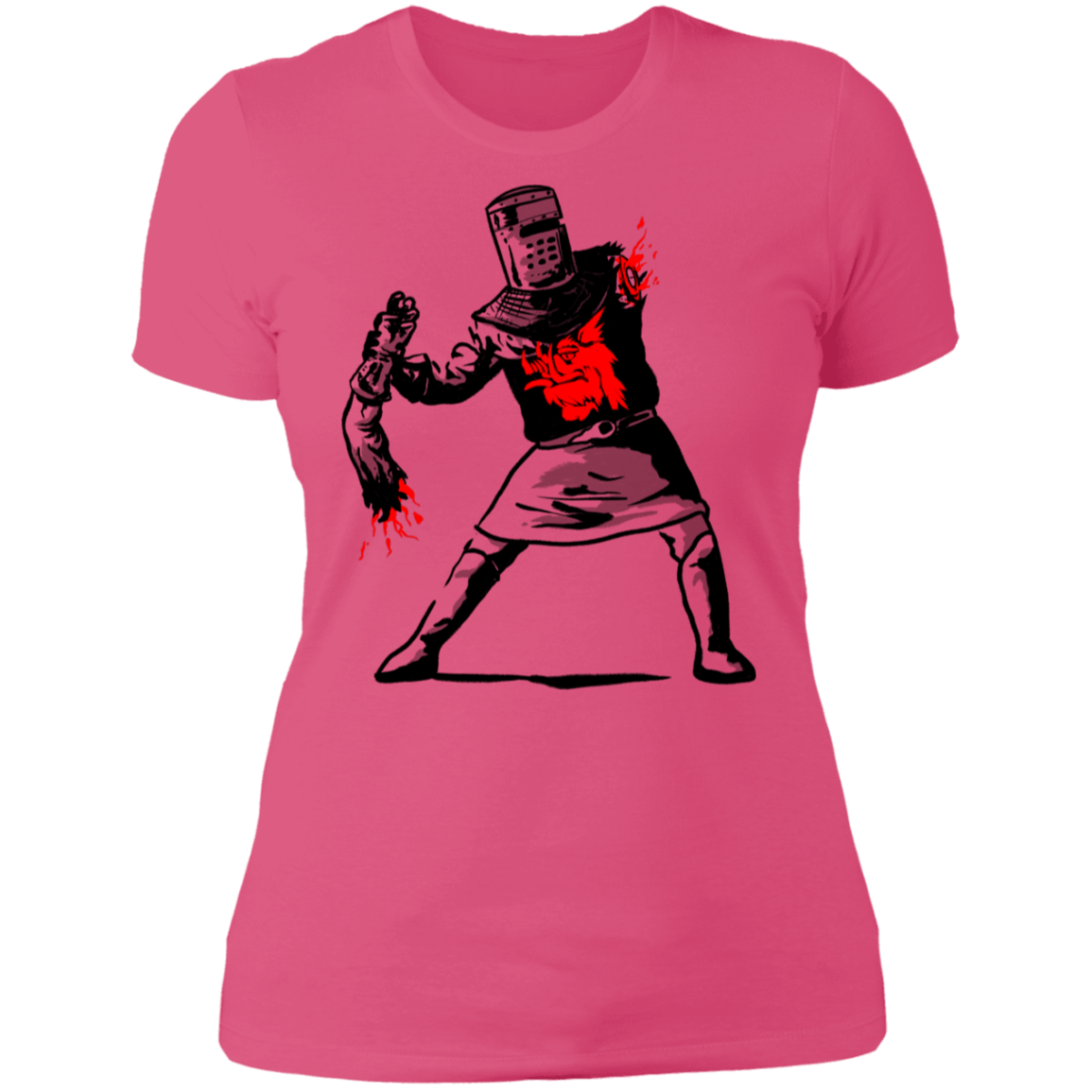 T-Shirts Hot Pink / S None Shall Pass Women's Premium T-Shirt