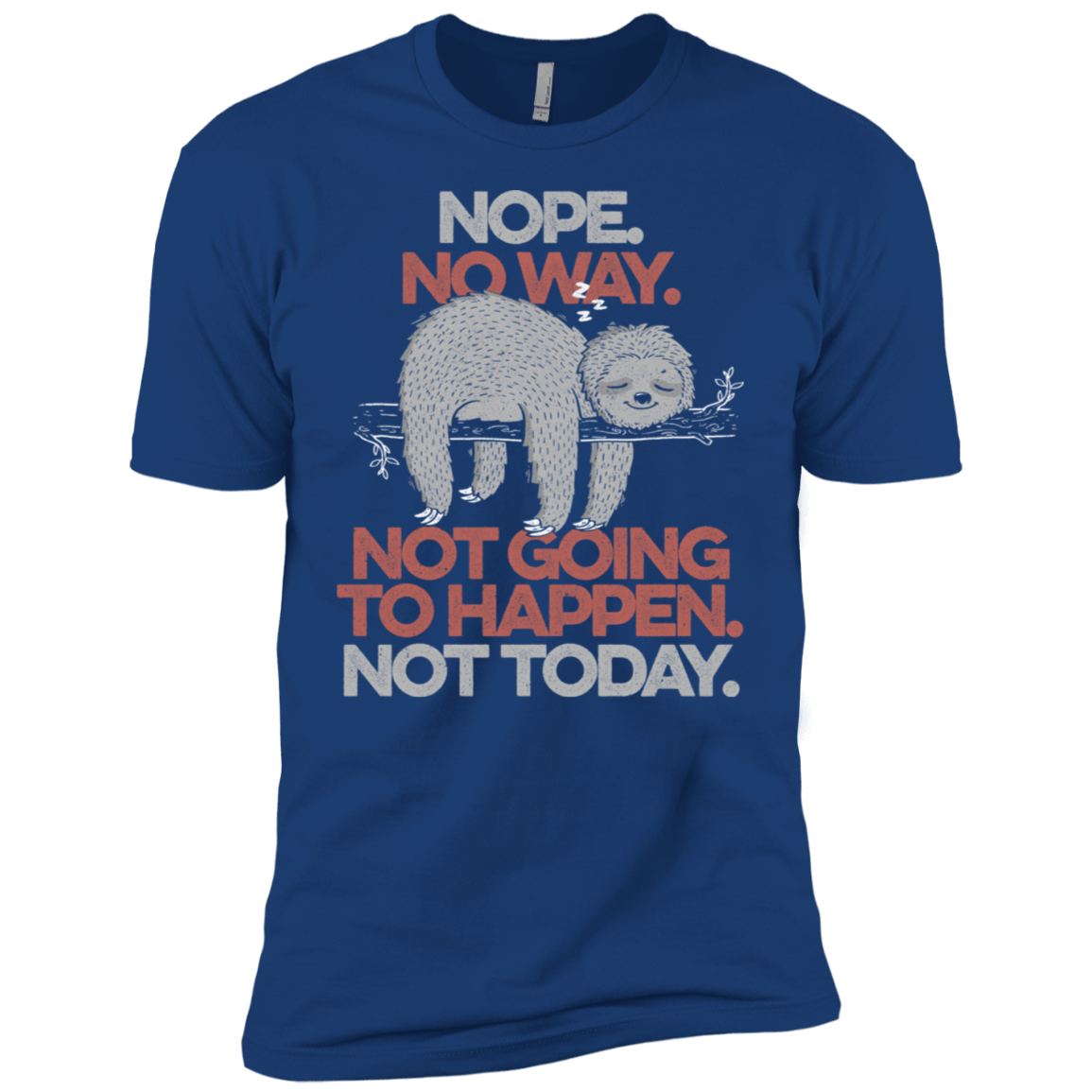 T-Shirts Royal / YXS Nope No Way Boys Premium T-Shirt