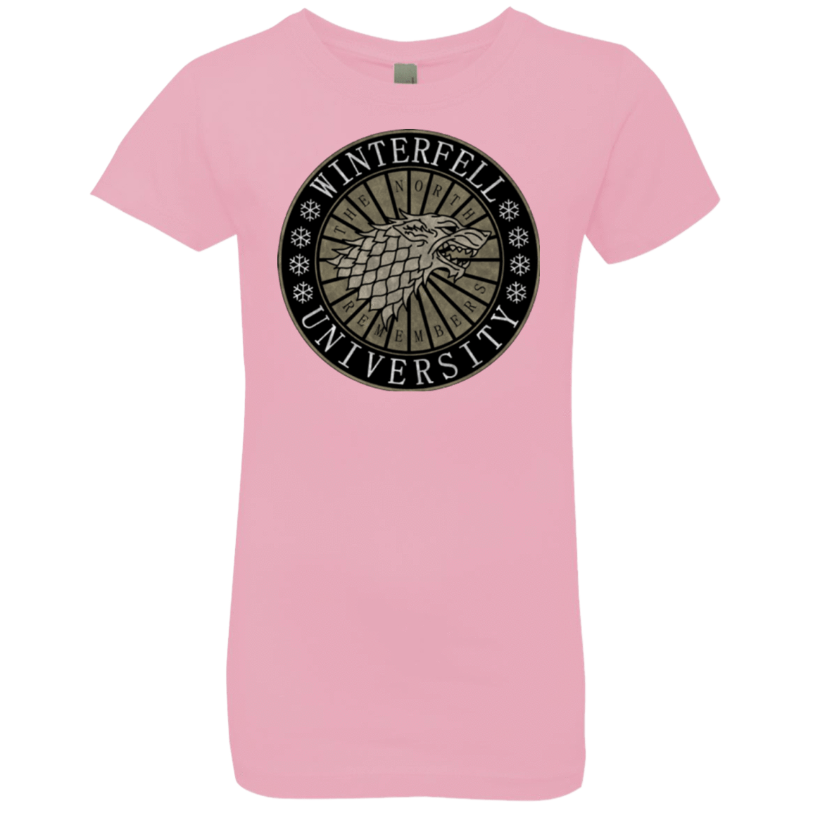 T-Shirts Light Pink / YXS North university Girls Premium T-Shirt