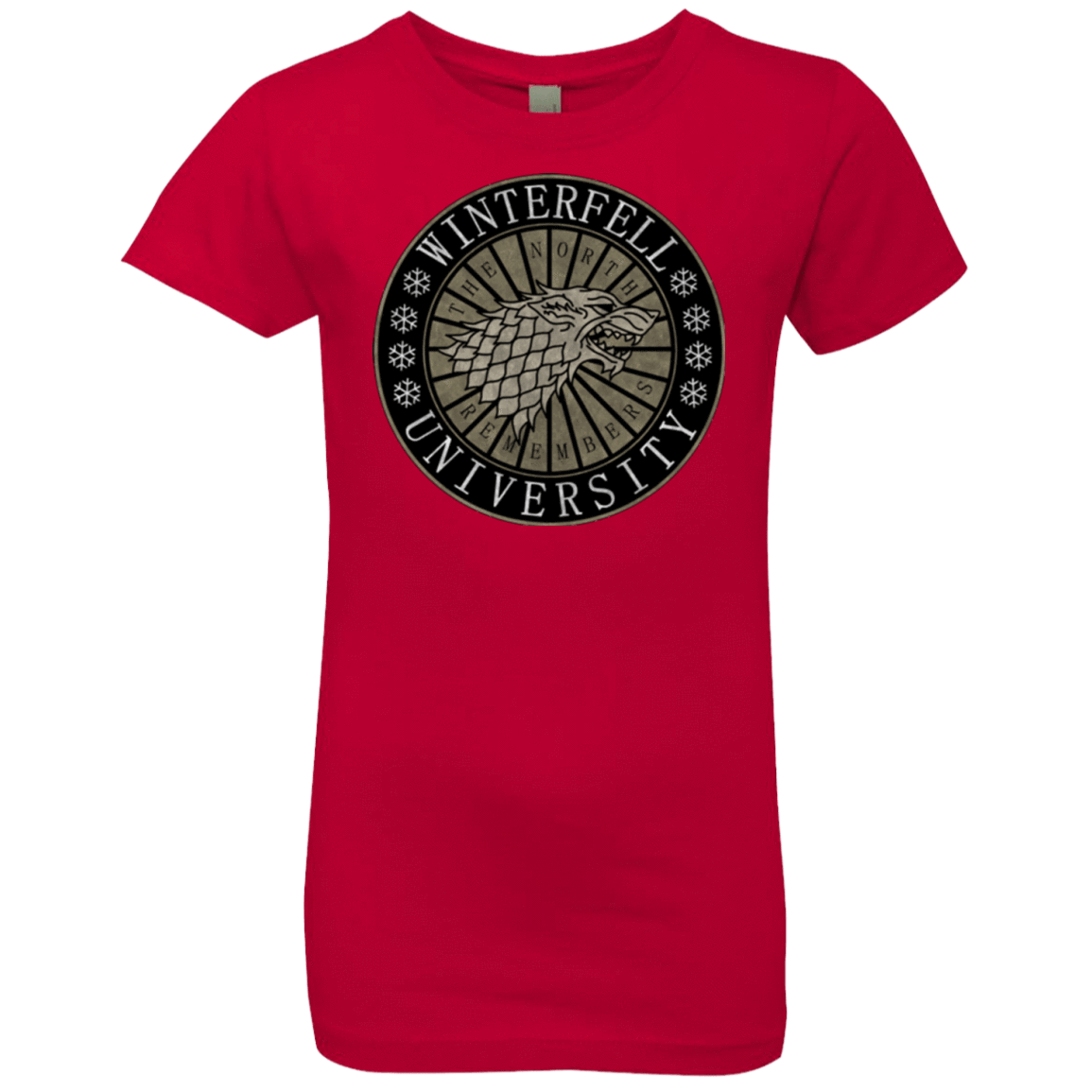 T-Shirts Red / YXS North university Girls Premium T-Shirt
