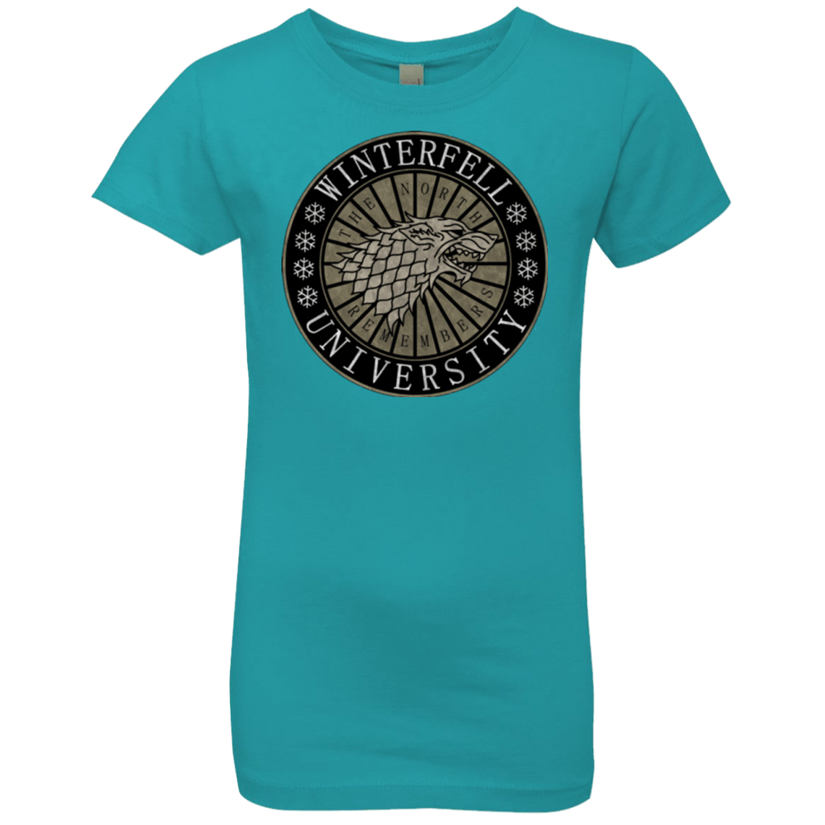 T-Shirts Tahiti Blue / YXS North university Girls Premium T-Shirt