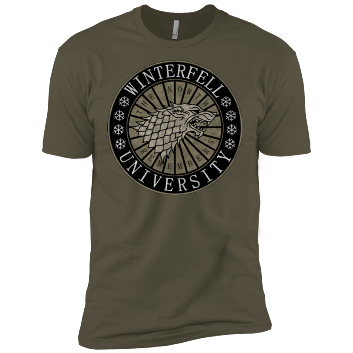 T-Shirts Military Green / X-Small North university Men's Premium T-Shirt