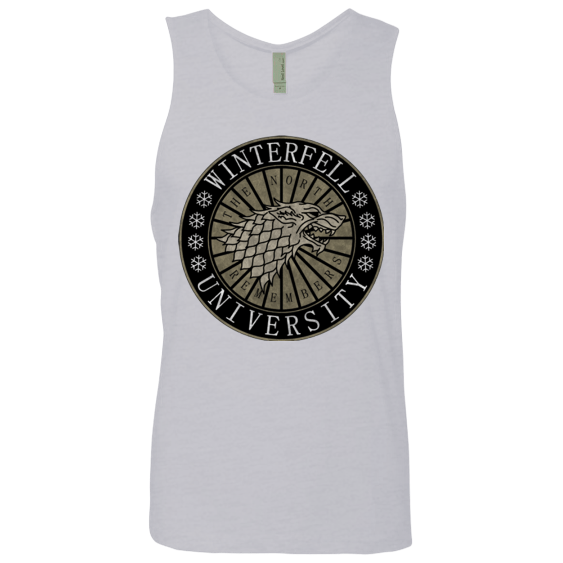 T-Shirts Heather Grey / Small North university Men's Premium Tank Top