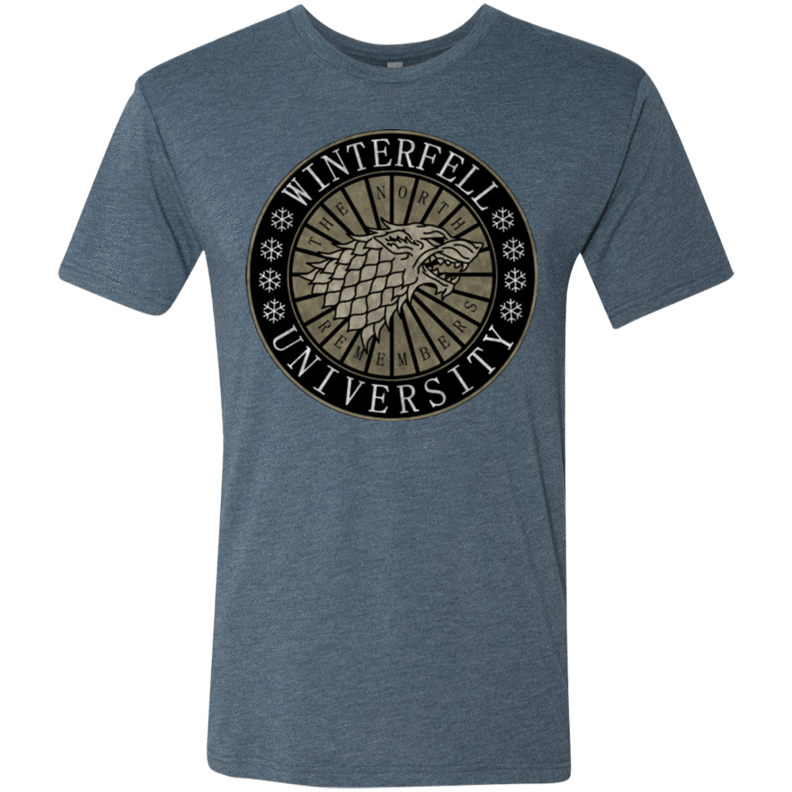 T-Shirts Indigo / Small North university Men's Triblend T-Shirt