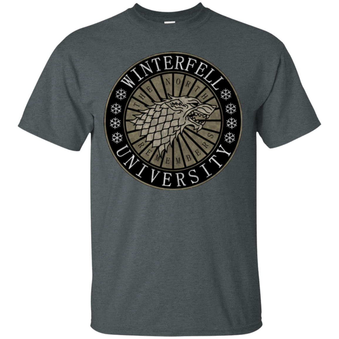 T-Shirts Dark Heather / Small North university T-Shirt