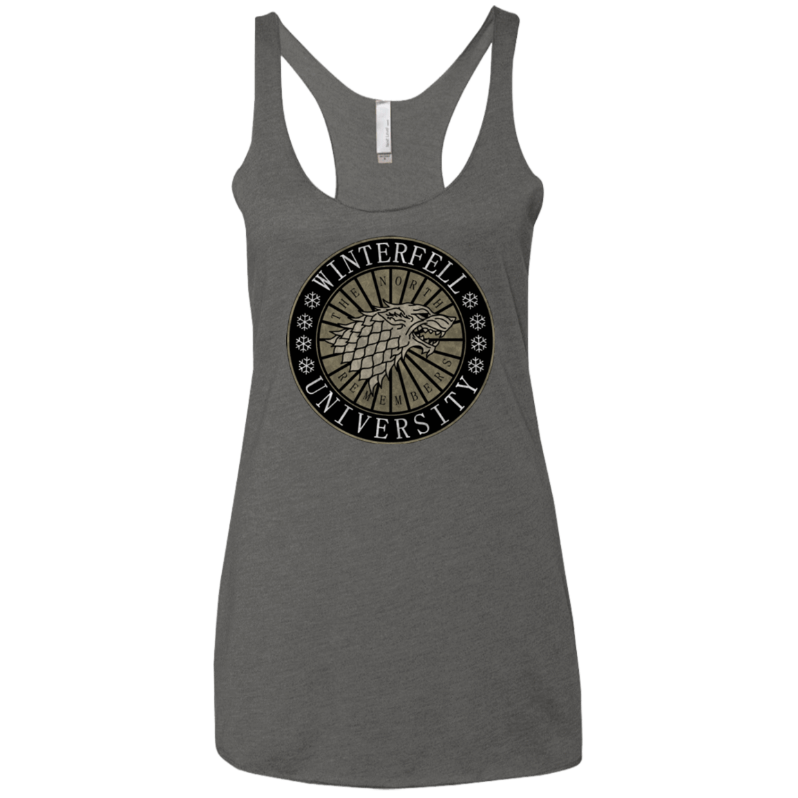 T-Shirts Premium Heather / X-Small North university Women's Triblend Racerback Tank