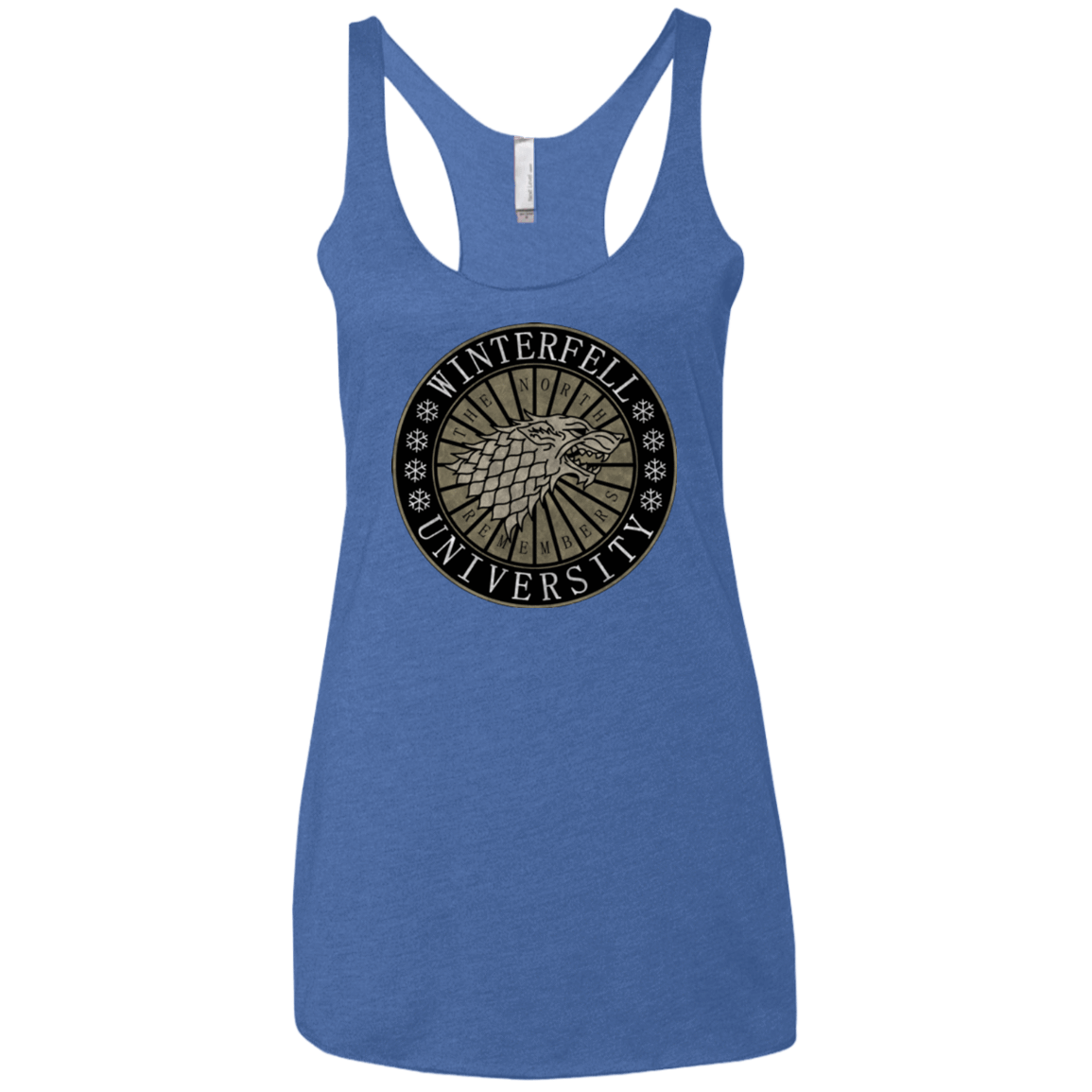 T-Shirts Vintage Royal / X-Small North university Women's Triblend Racerback Tank