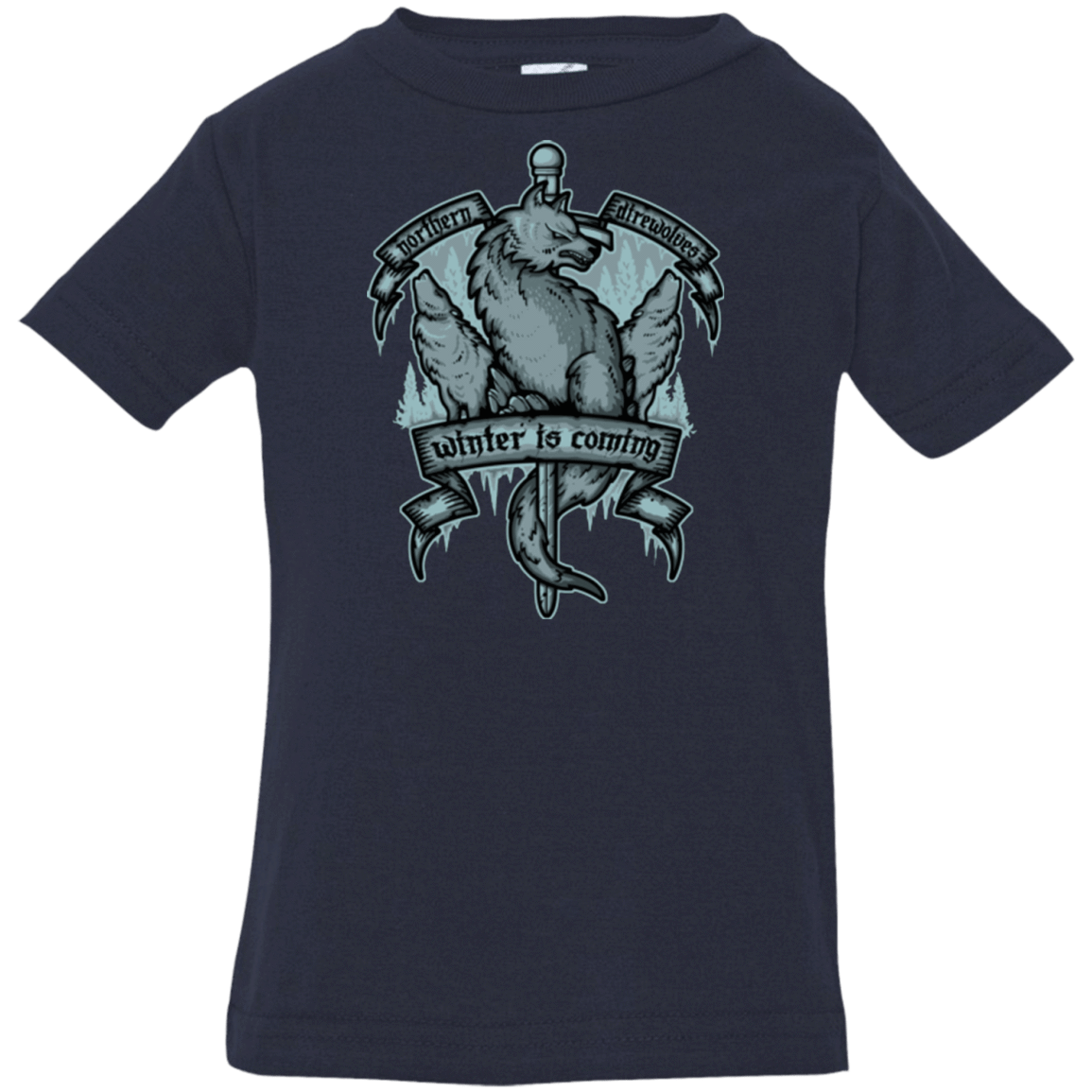 T-Shirts Navy / 6 Months Northern Direwolves Infant PremiumT-Shirt