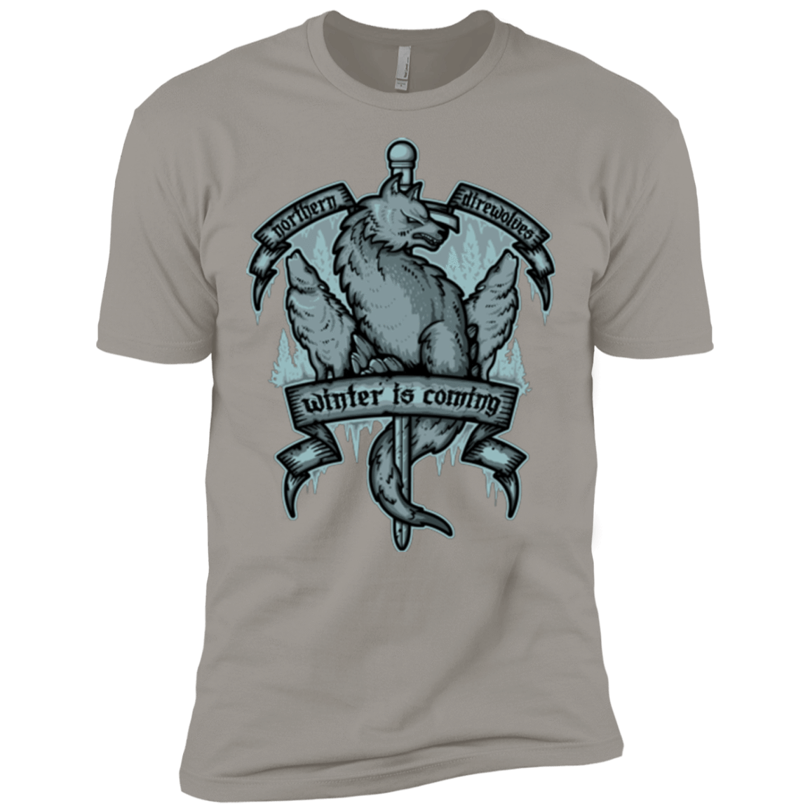 T-Shirts Light Grey / X-Small Northern Direwolves Men's Premium T-Shirt