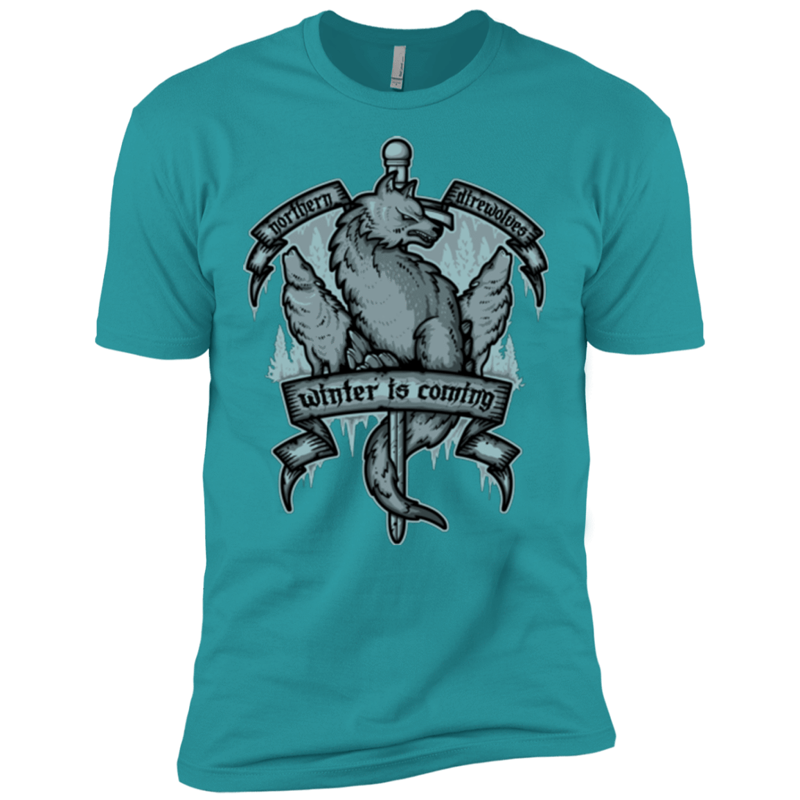 T-Shirts Tahiti Blue / X-Small Northern Direwolves Men's Premium T-Shirt