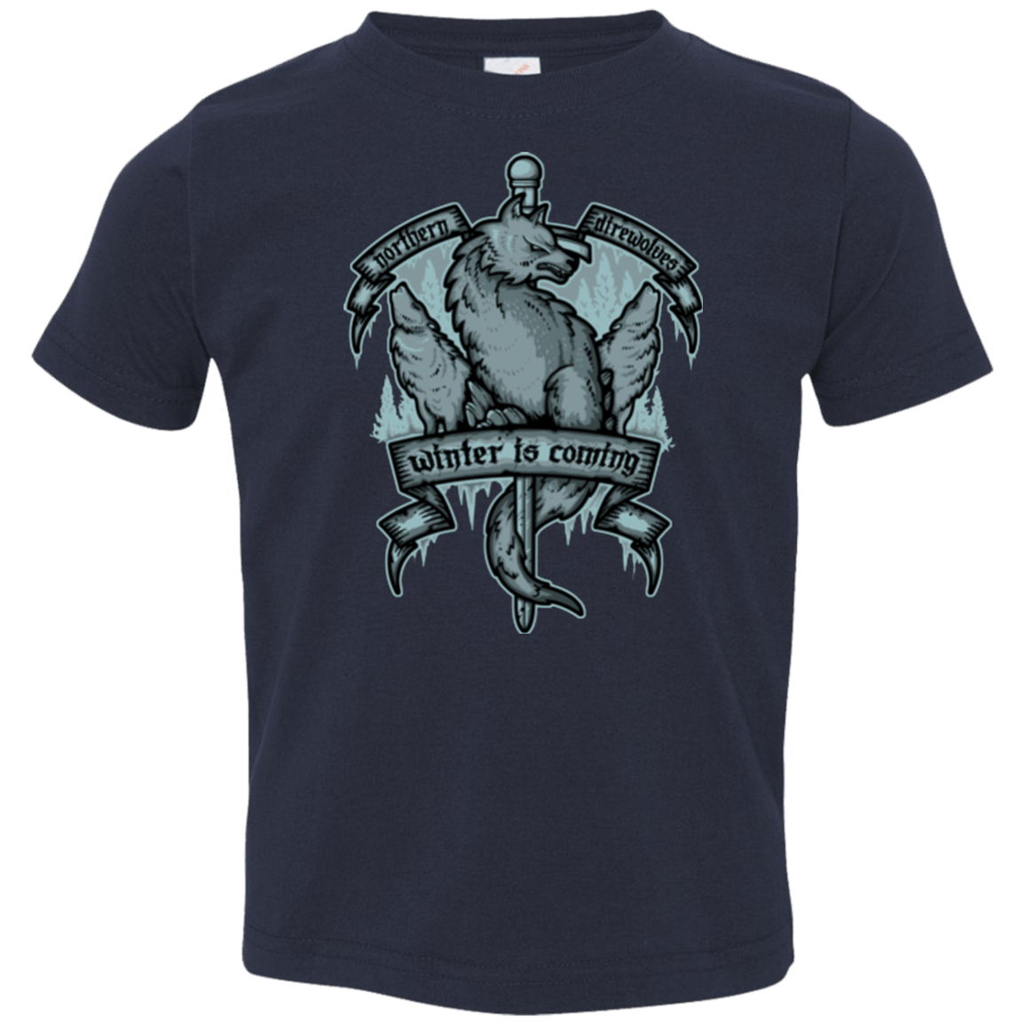 T-Shirts Navy / 2T Northern Direwolves Toddler Premium T-Shirt