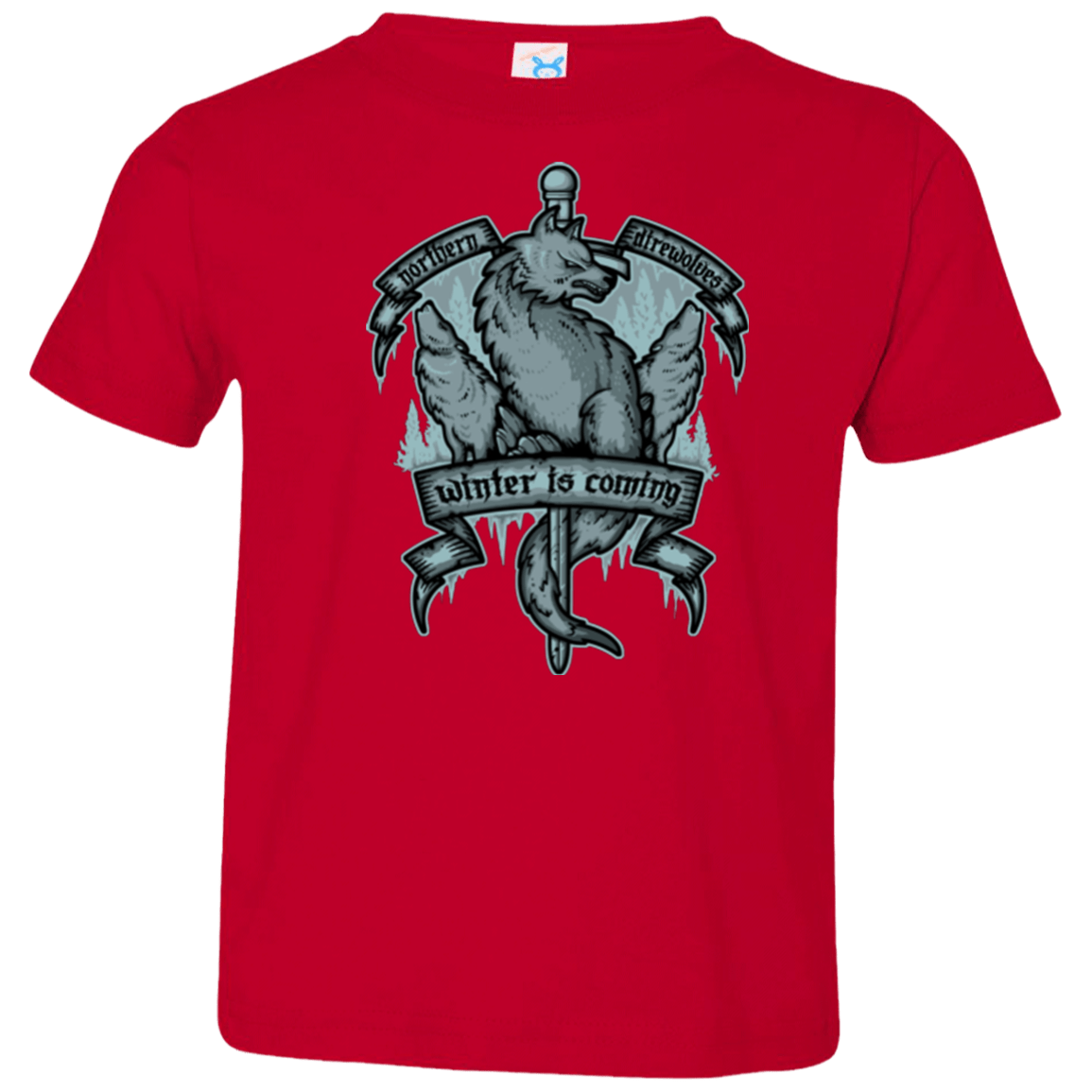 T-Shirts Red / 2T Northern Direwolves Toddler Premium T-Shirt