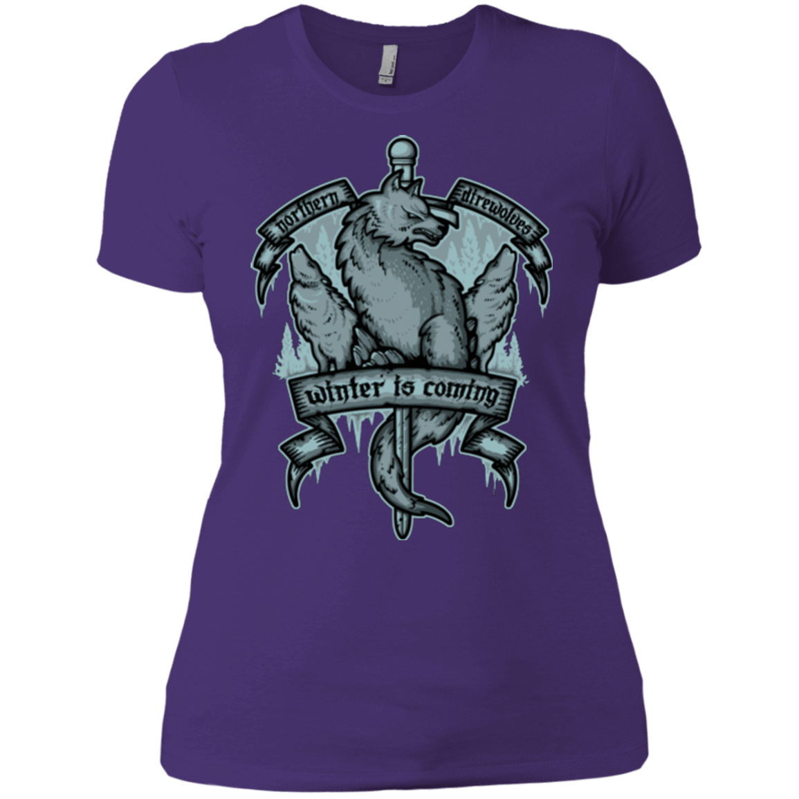 T-Shirts Purple / X-Small Northern Direwolves Women's Premium T-Shirt