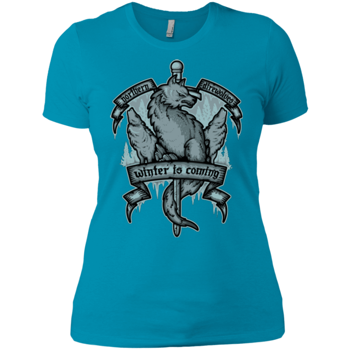 T-Shirts Turquoise / X-Small Northern Direwolves Women's Premium T-Shirt