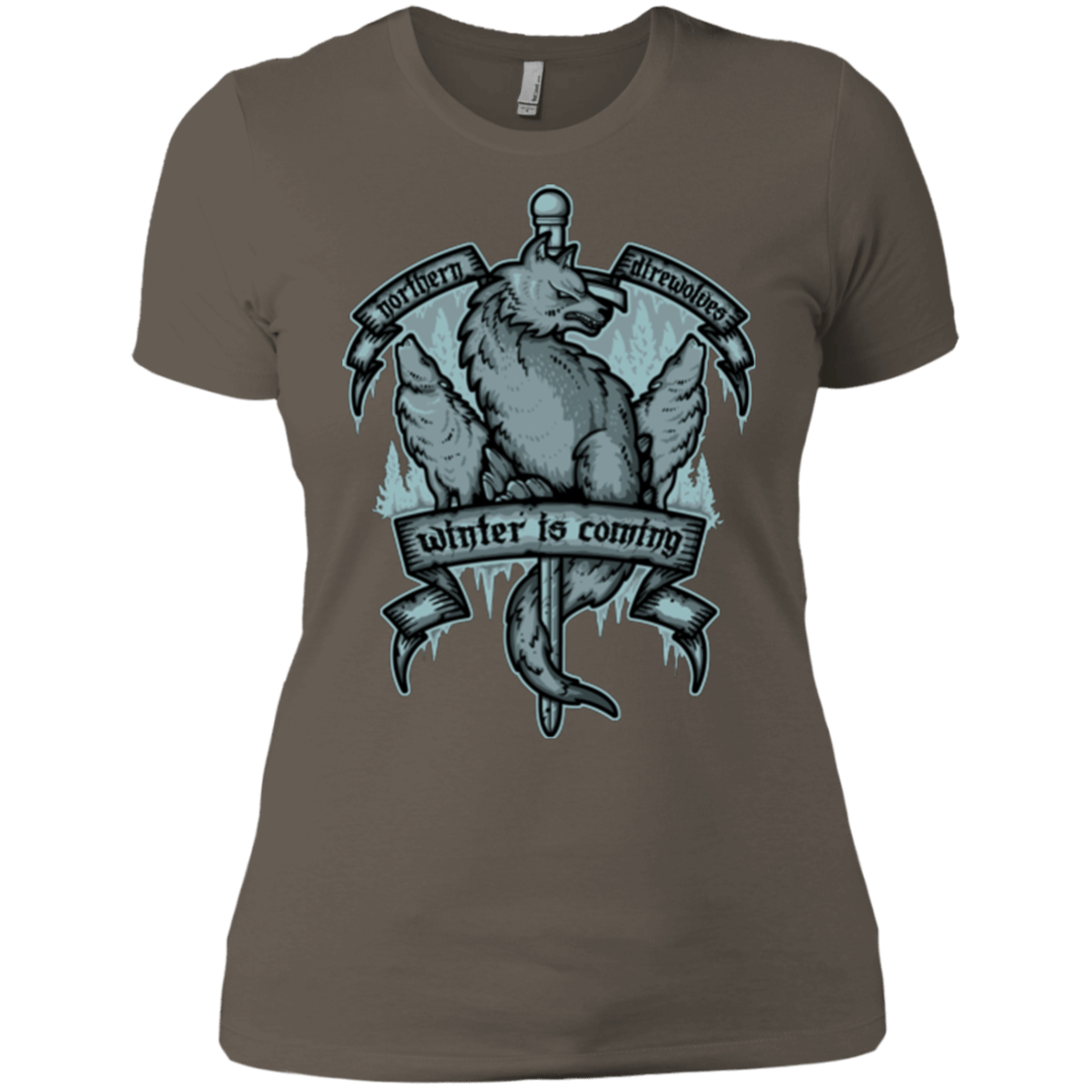 T-Shirts Warm Grey / X-Small Northern Direwolves Women's Premium T-Shirt