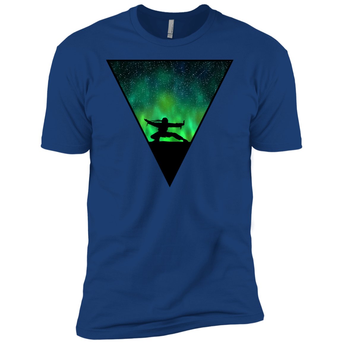 T-Shirts Royal / YXS Northern Lights Pose Boys Premium T-Shirt