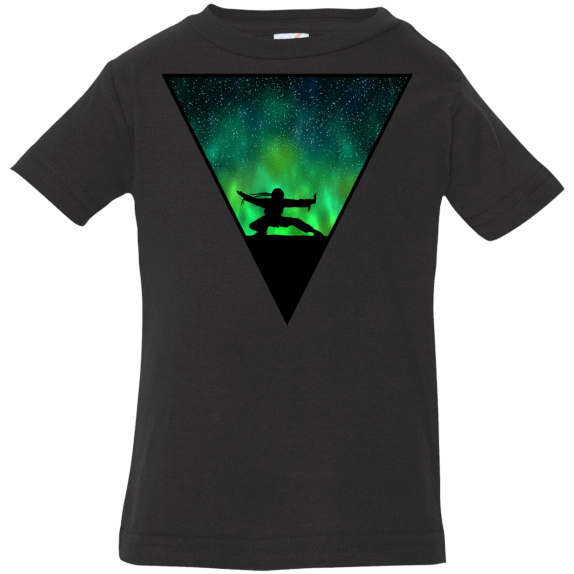 T-Shirts Black / 6 Months Northern Lights Pose Infant Premium T-Shirt