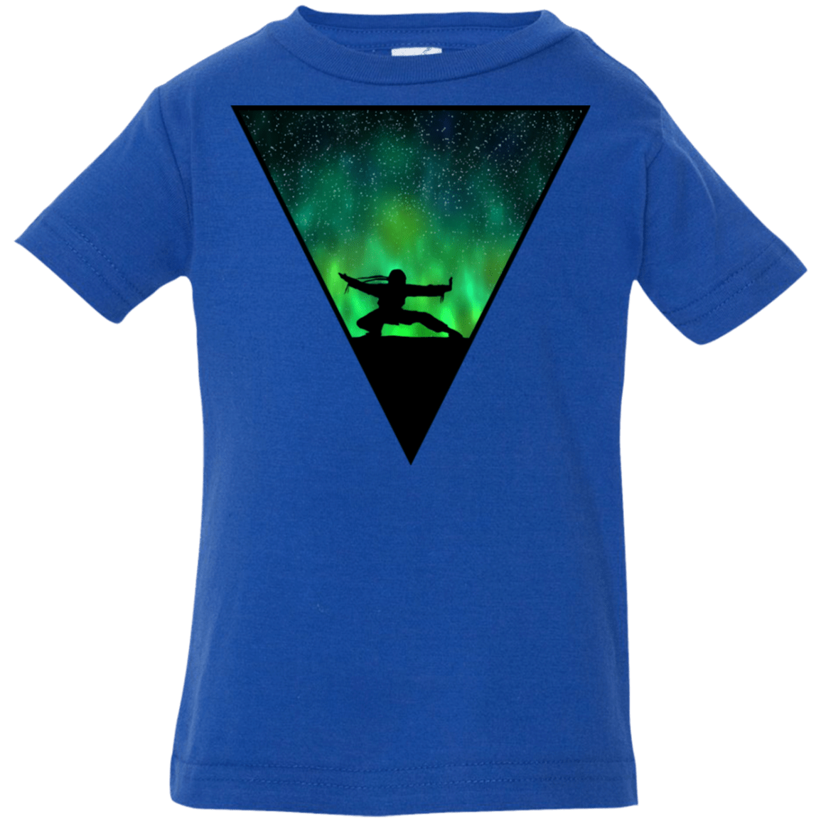 T-Shirts Royal / 6 Months Northern Lights Pose Infant Premium T-Shirt