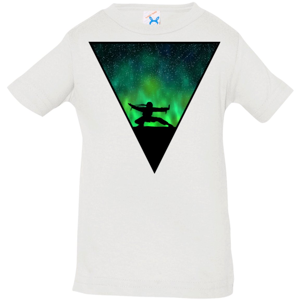 T-Shirts White / 6 Months Northern Lights Pose Infant Premium T-Shirt