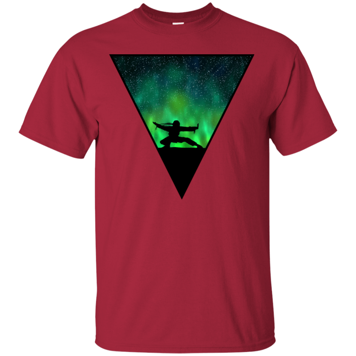 T-Shirts Cardinal / S Northern Lights Pose T-Shirt