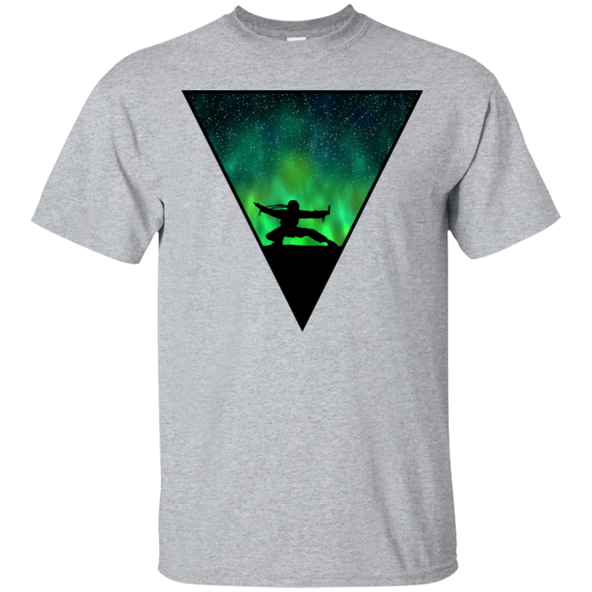 T-Shirts Sport Grey / S Northern Lights Pose T-Shirt