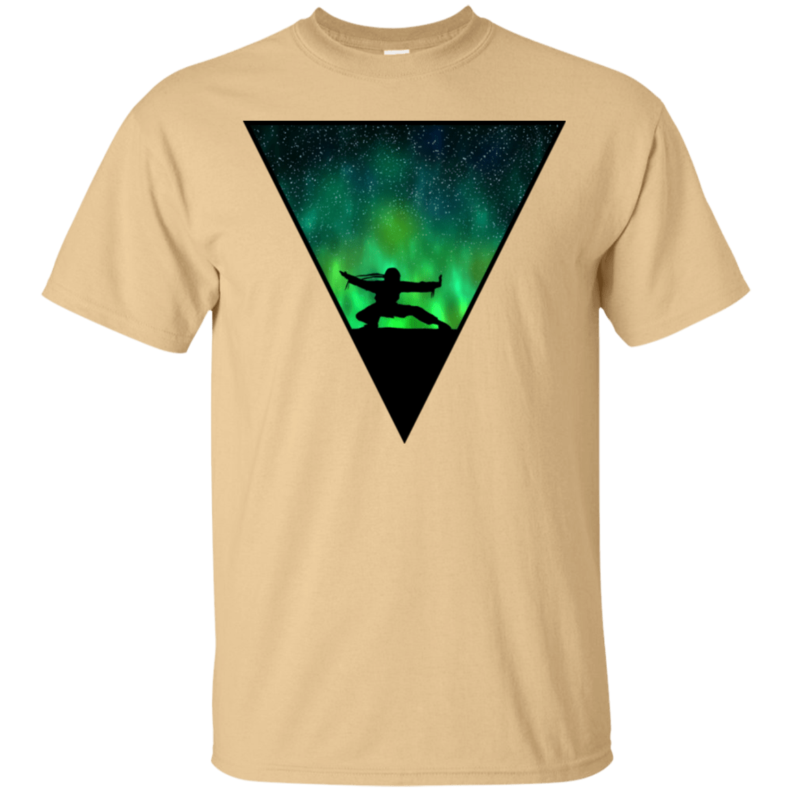 T-Shirts Vegas Gold / S Northern Lights Pose T-Shirt